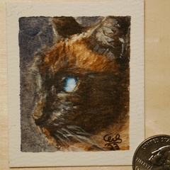 another kitty  55x65mm watercolor by wizardsof12 dfmr3zx-fullview